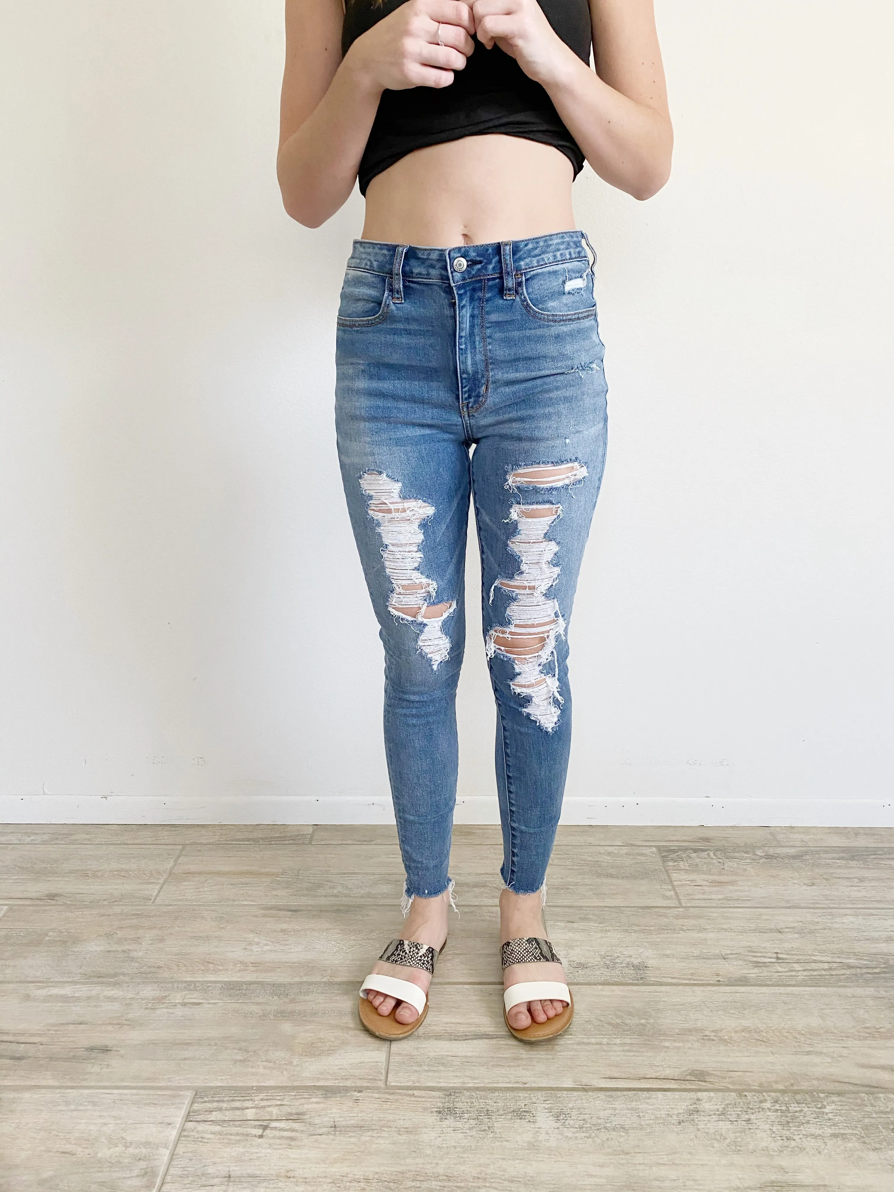 American Eagle Hi-Rise Jeggings 6 Regular
