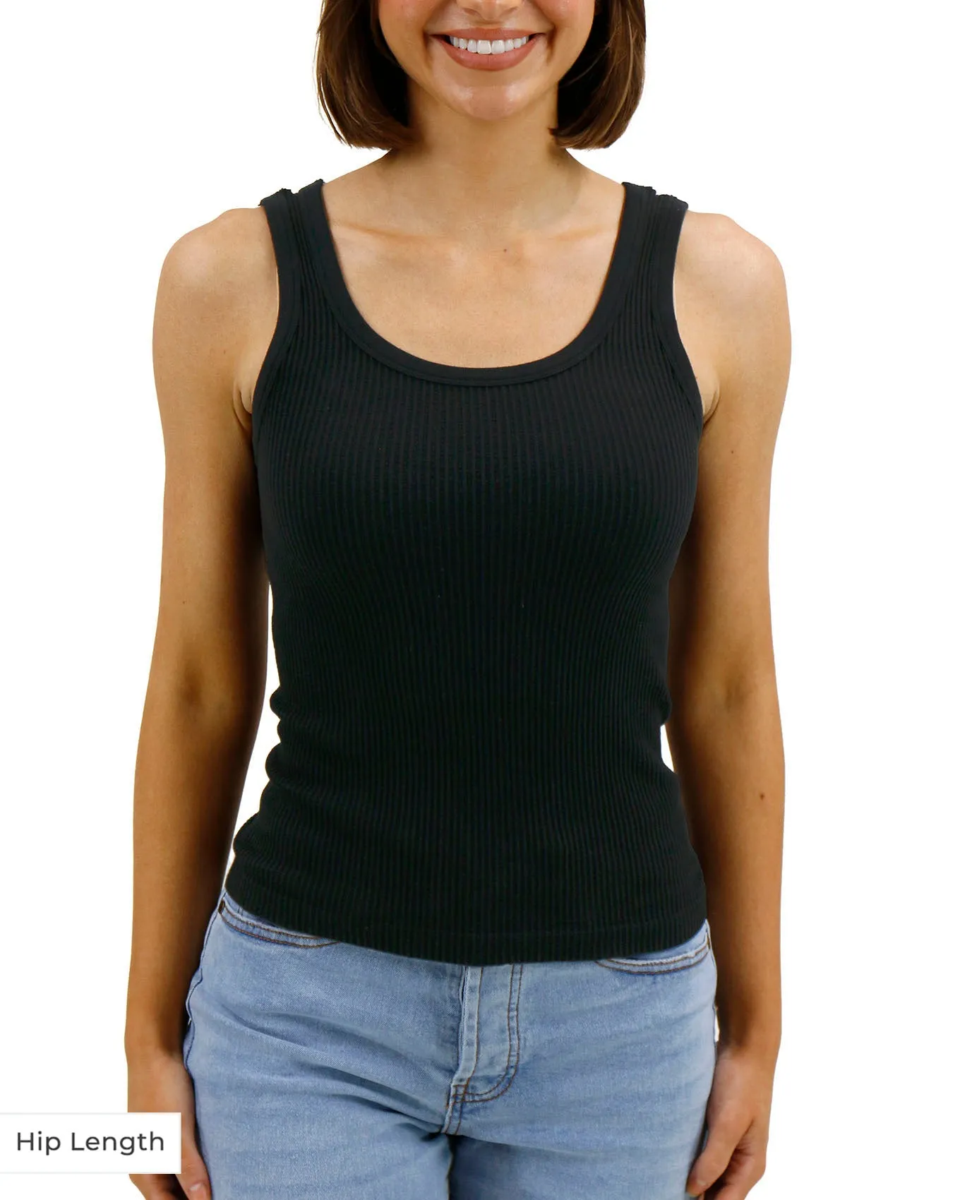 Black Brami Tank