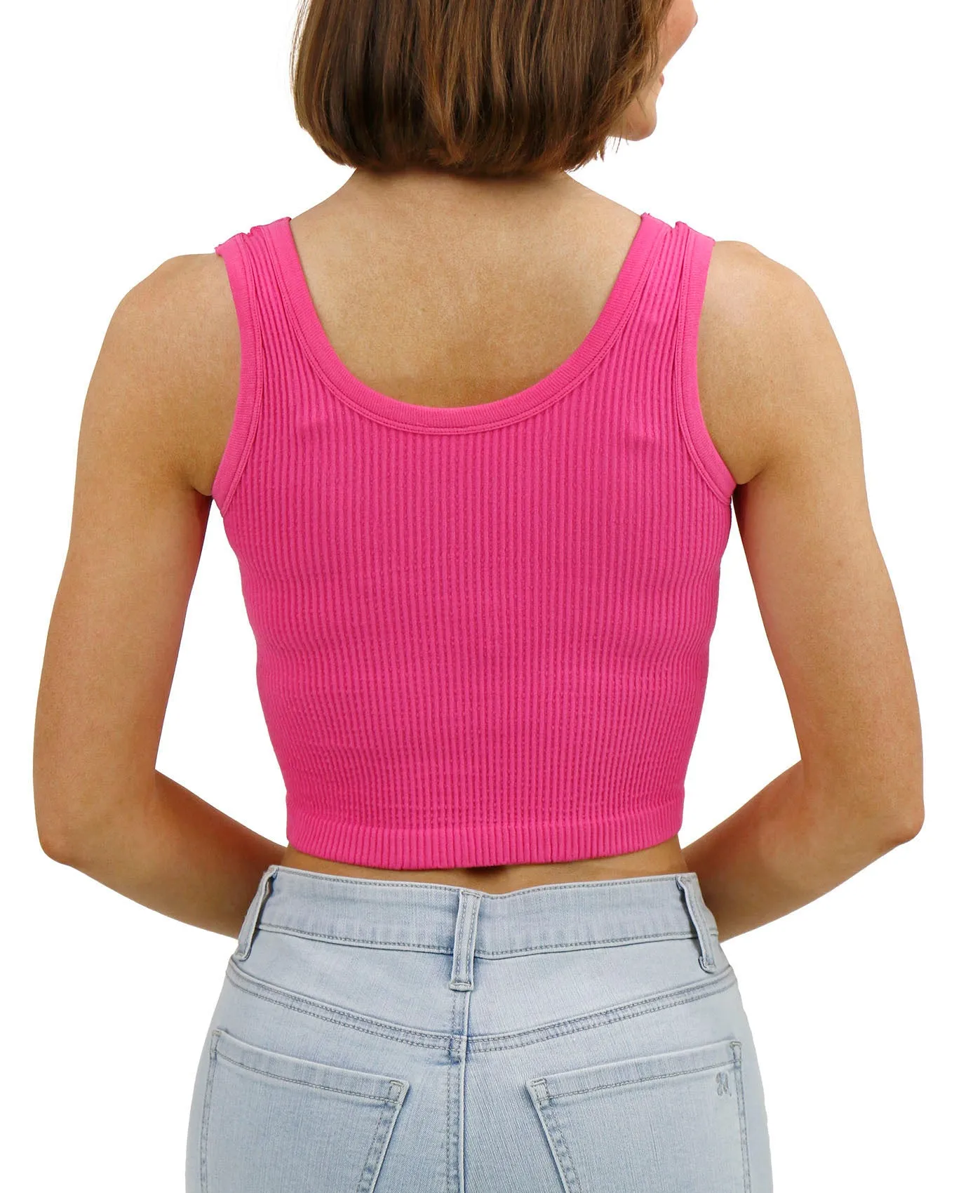 Brami Scoop Neck Hot Pink - FINAL SALE