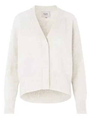 Brook Knit Boxy Cardigan - Off White