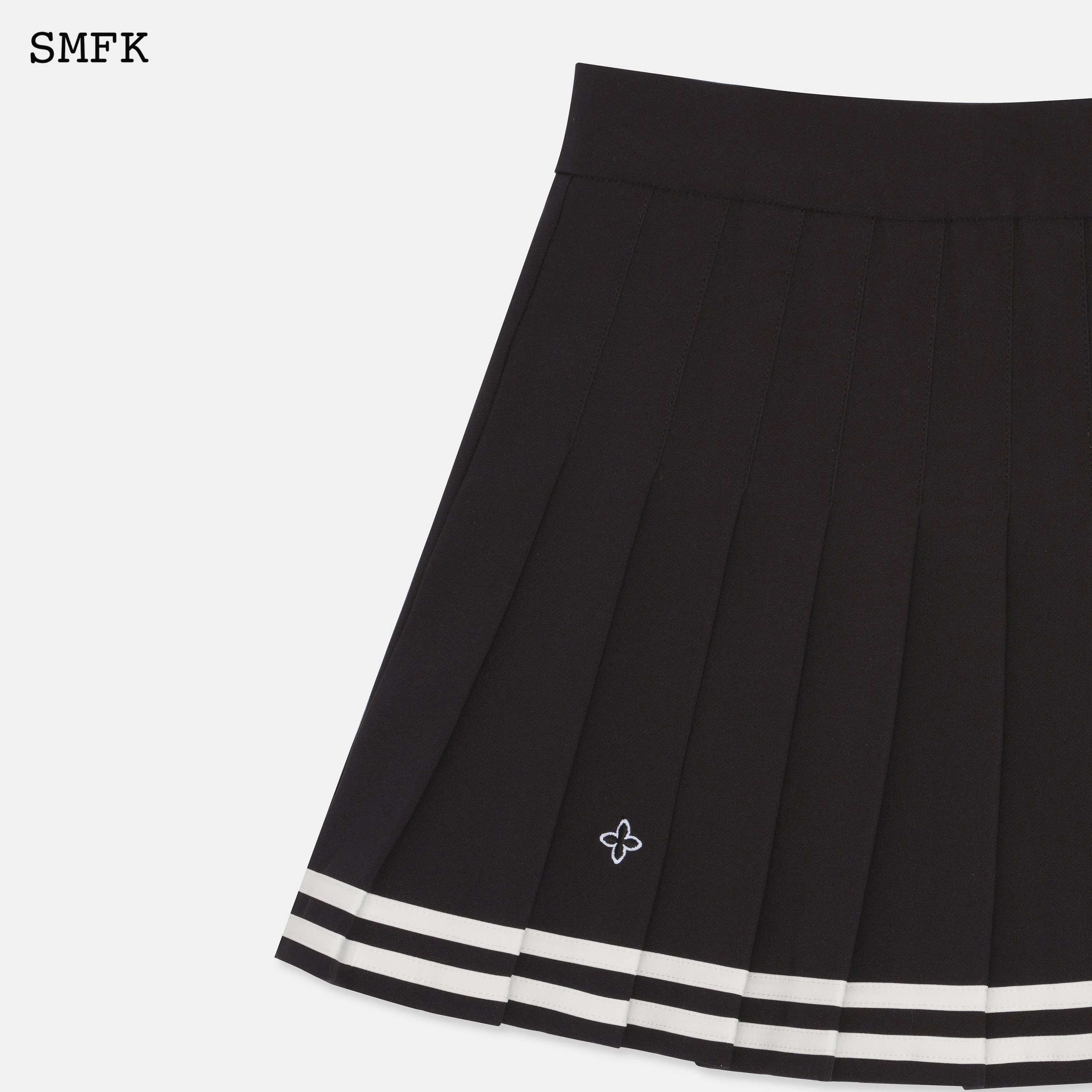 Compass Academy Black Pleated Skirt