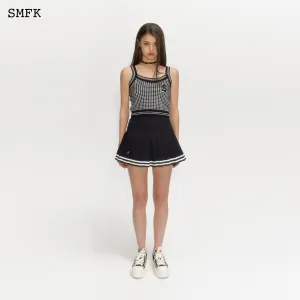 Compass Academy Black Pleated Skirt