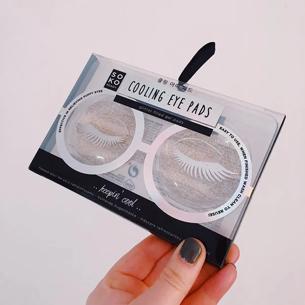 Cooling Eye Mask Eye Pads Glitter Filled
