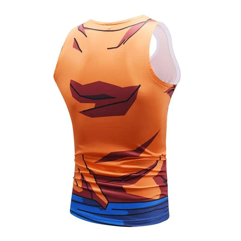 Dragon Workout Tank Orange