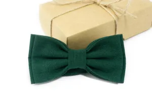 Green bow tie | green pre-tied bow tie