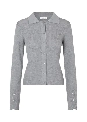 Hiroki Cardigan - Grey Melange