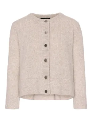 Iris Mohair Cardigan - Beige
