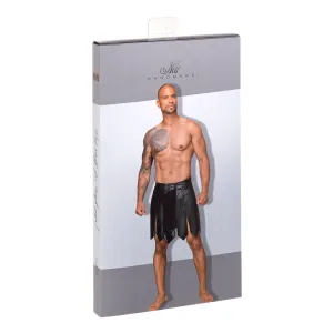 Leather Men Gladiator Skirt