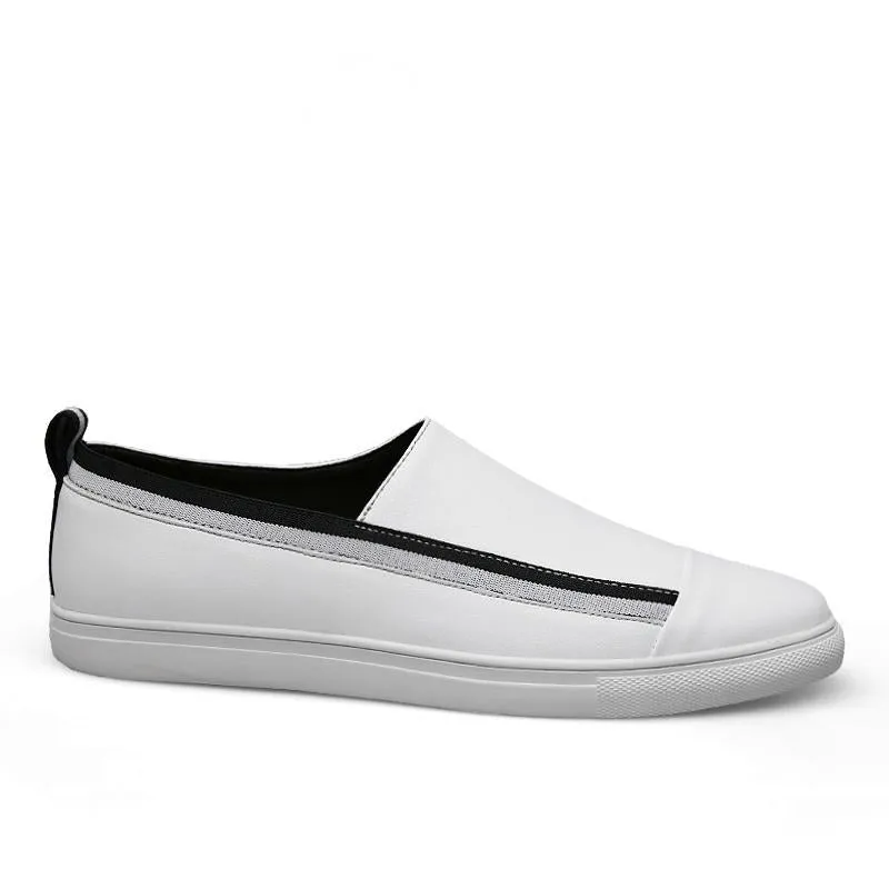 Men's Casual Genuine Leather Slip-Ons | Plus Size