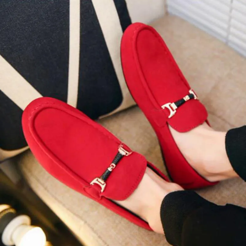 Men's Casual Suede Loafers | Plus Size