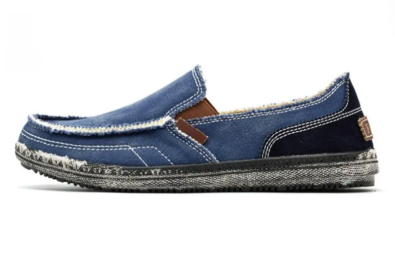 Men's Spring/Autumn Casual Canvas Breathable Shoes