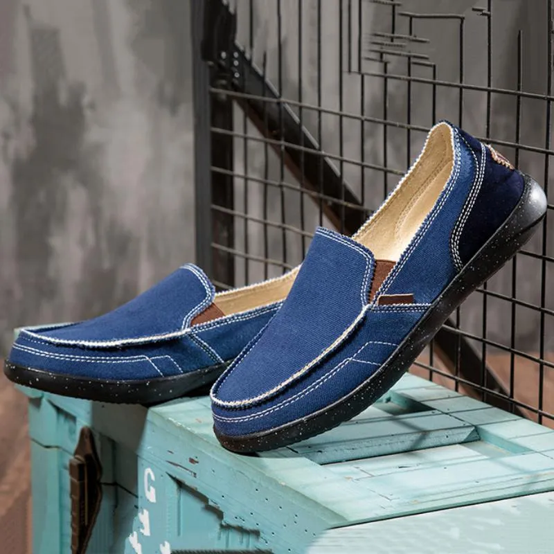 Men's Spring/Autumn Casual Canvas Breathable Shoes