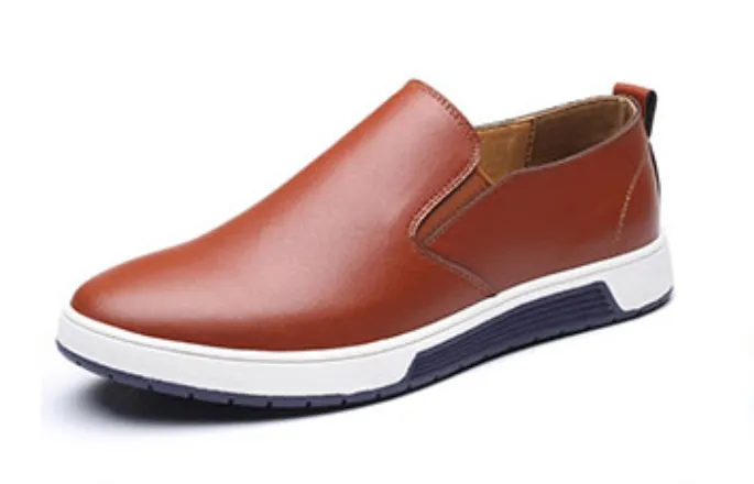 Men's Spring/Summer Leather Slip-Ons
