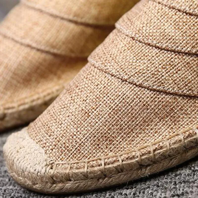 Men's Summer Casual Breathable Linen Shoes