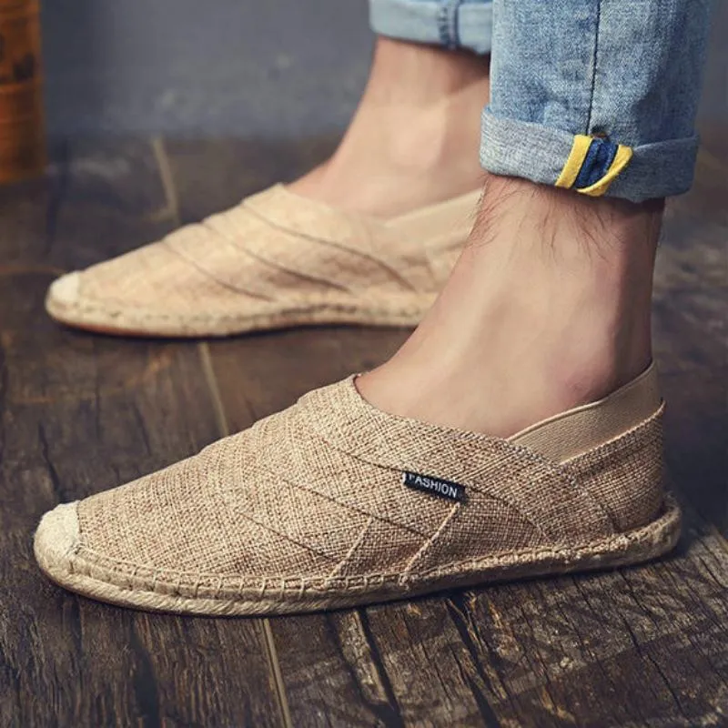 Men's Summer Casual Breathable Linen Shoes