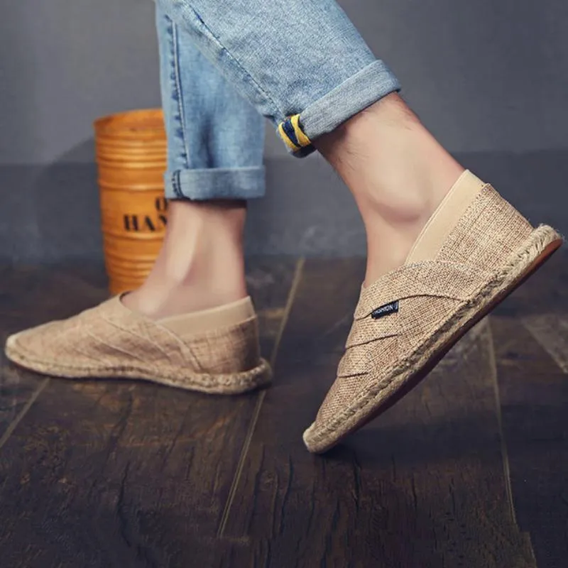 Men's Summer Casual Breathable Linen Shoes