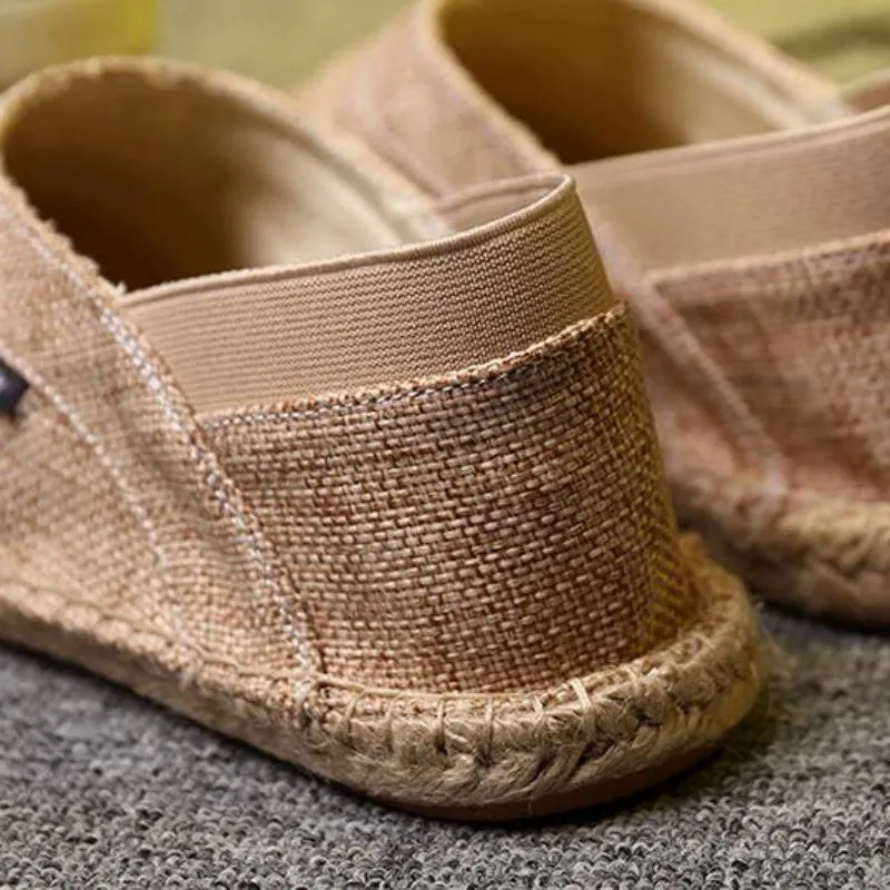 Men's Summer Casual Breathable Linen Shoes