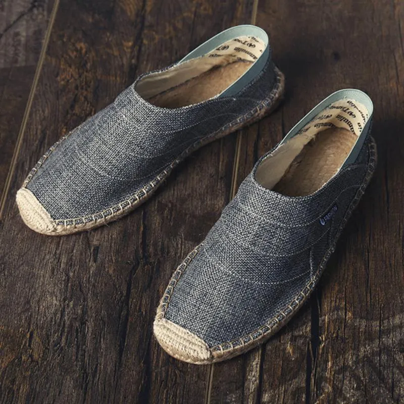 Men's Summer Casual Breathable Linen Shoes
