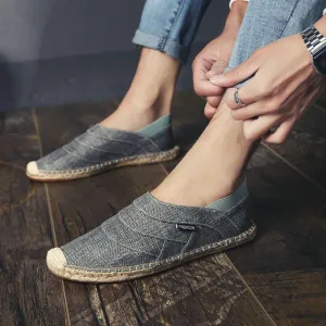 Men's Summer Casual Breathable Linen Shoes