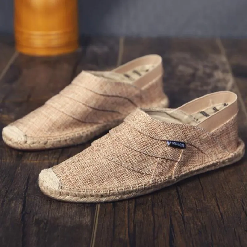 Men's Summer Casual Breathable Linen Shoes