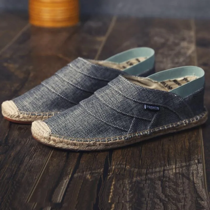 Men's Summer Casual Breathable Linen Shoes