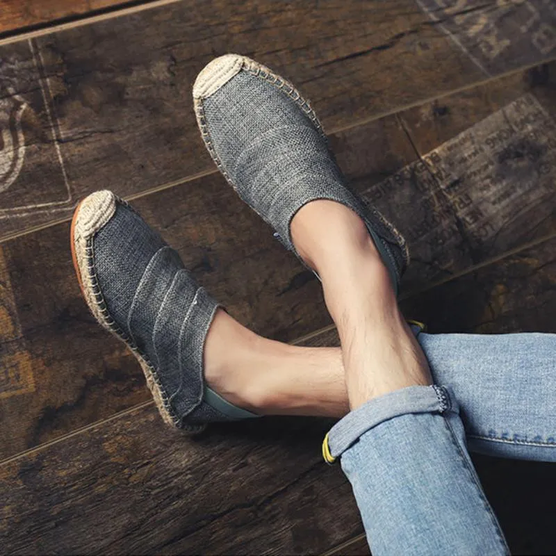 Men's Summer Casual Breathable Linen Shoes