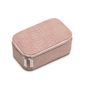 Mini Jewellery Box - Blush Pink Snake Print
