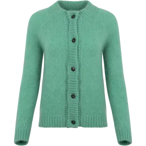 Monty Cardigan CRE - Sea Green