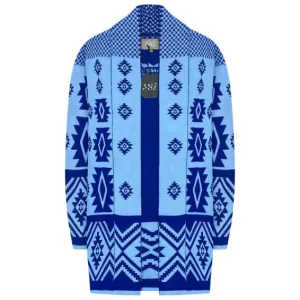MUSH CARDIGAN / DOUBLE BLUE