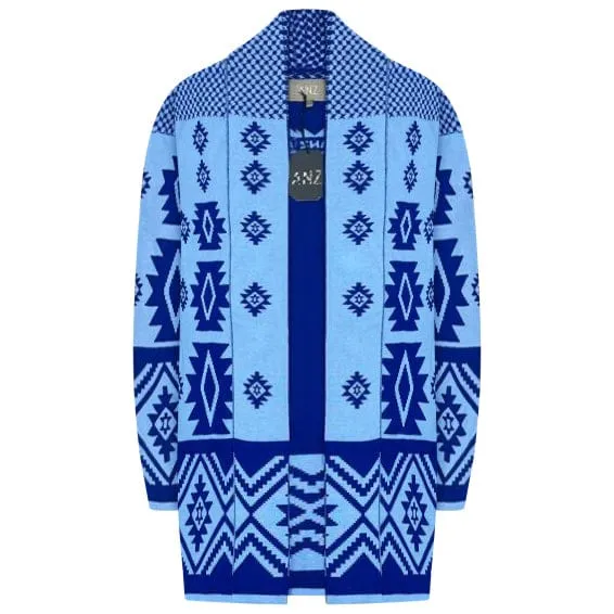 MUSH CARDIGAN / DOUBLE BLUE