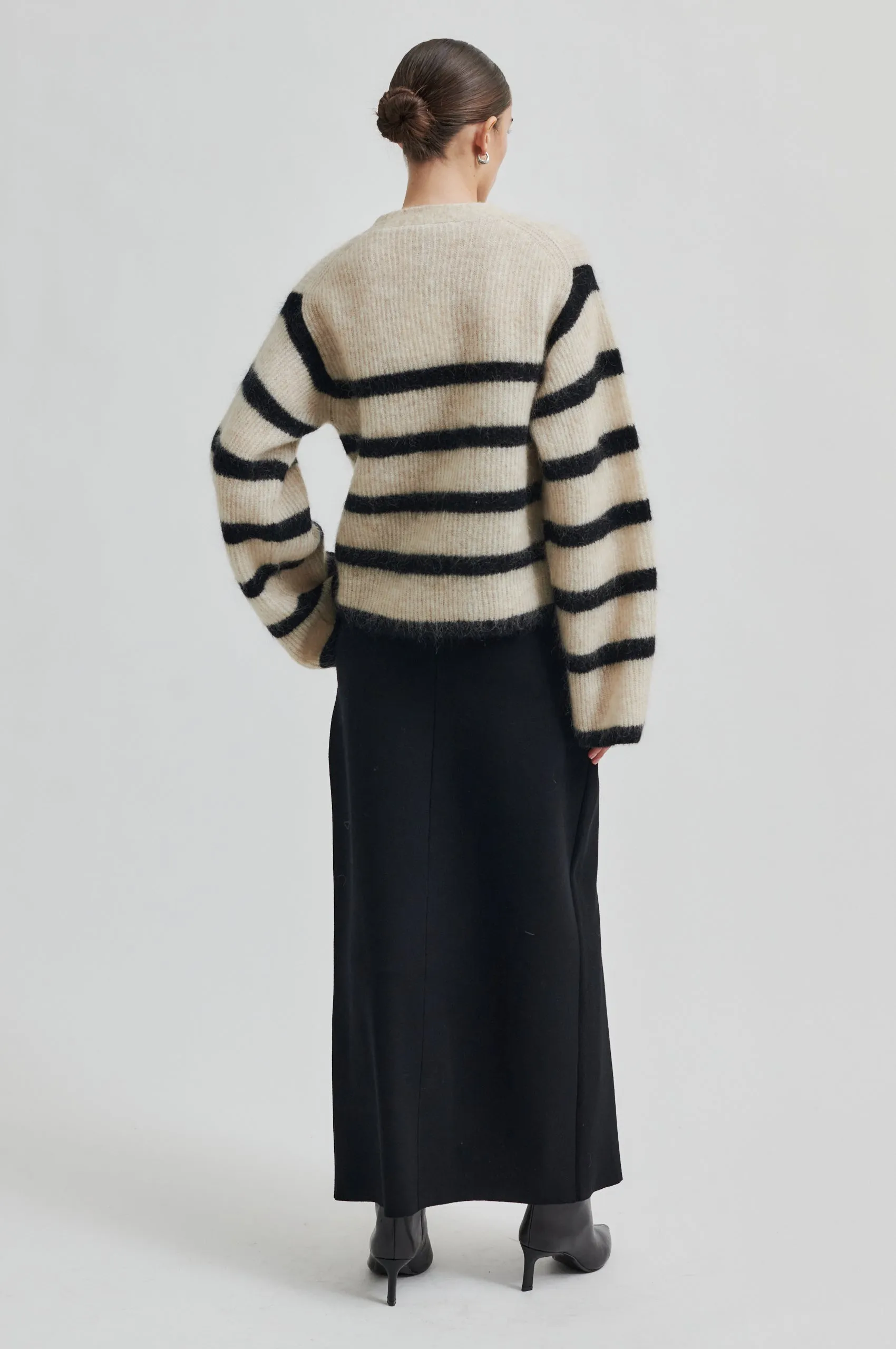 Ovalis Knit Wide Sleeve Cardigan - Brazilian Sand