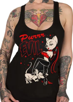 Purrr Evil Tank Top