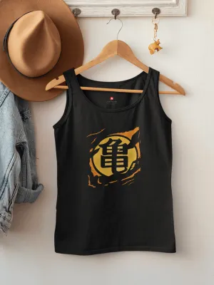 "Dragon Ball Z Muten Roshi Turtle Symbol" - SLEEVELESS T-SHIRTS