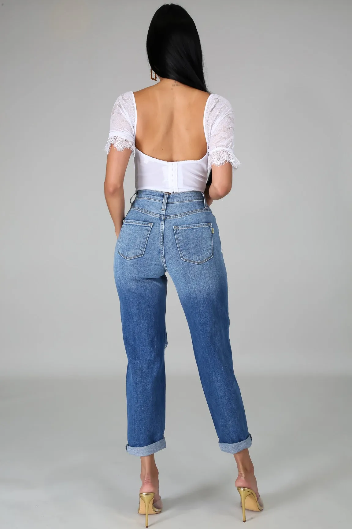 Say Yes To Distress Jeans