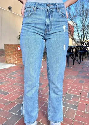 Should You Know Straight Jeans - Medium Wash