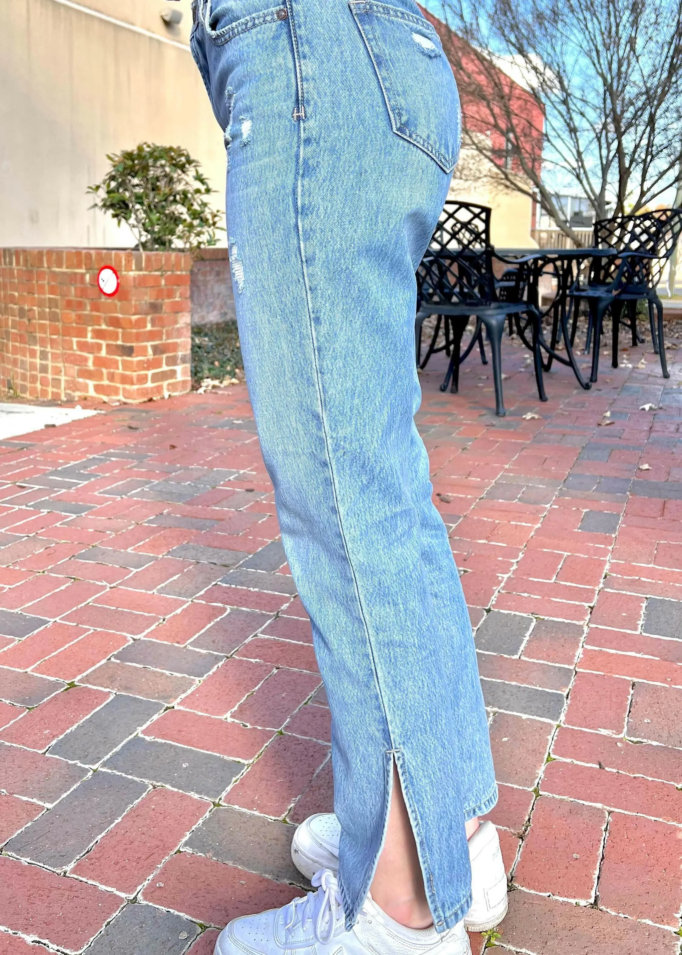 Should You Know Straight Jeans - Medium Wash