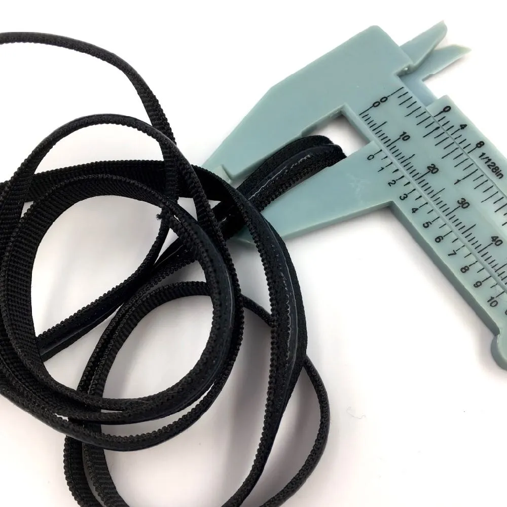 Silicone Grip Elastic 10mm Black