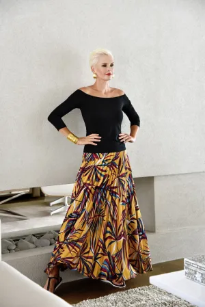 Sunray Pleated Skirt