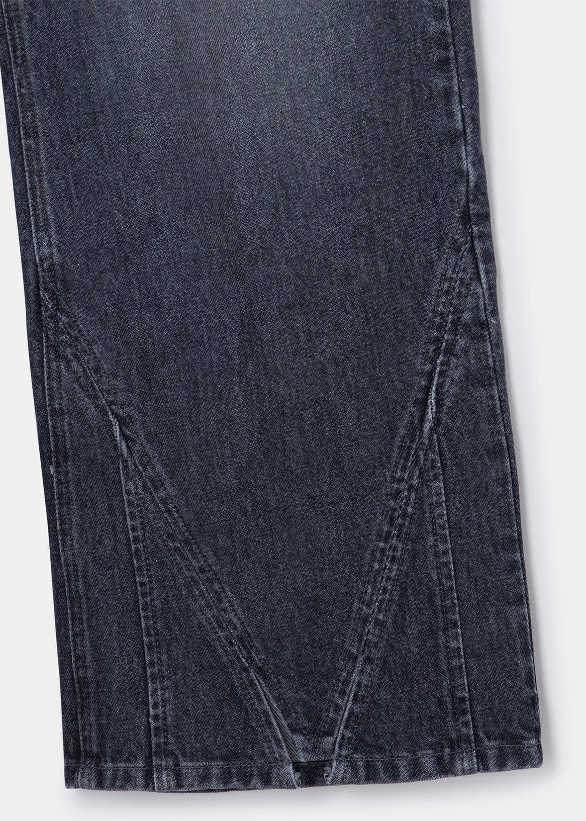 'Thelma' Low Waist Jeans | Grey