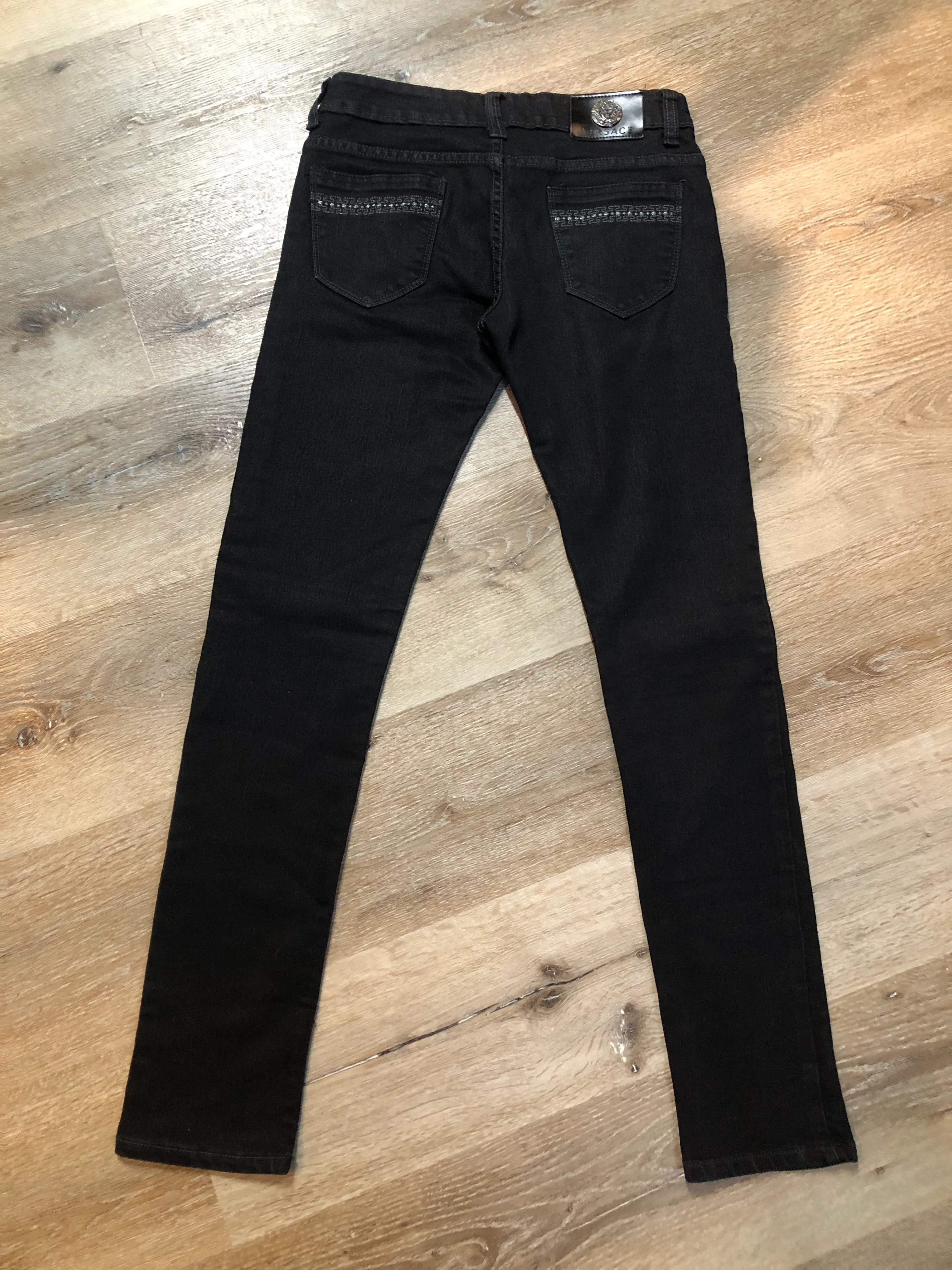 Versace Black Skinny Jeans