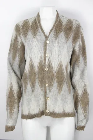 Vintage 60s Mohair Cardigan  - L