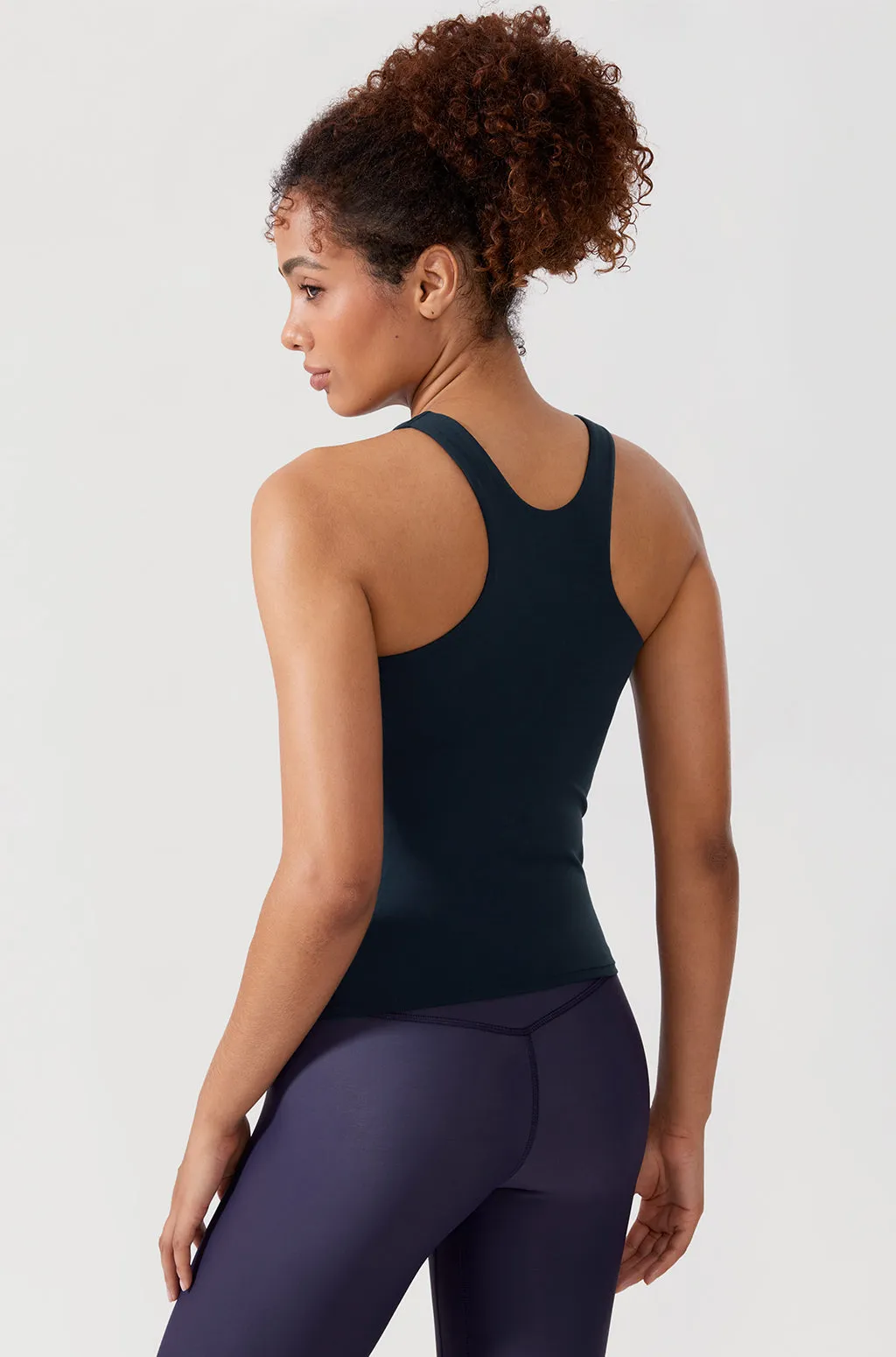 Waist Length Racerback Tank Top