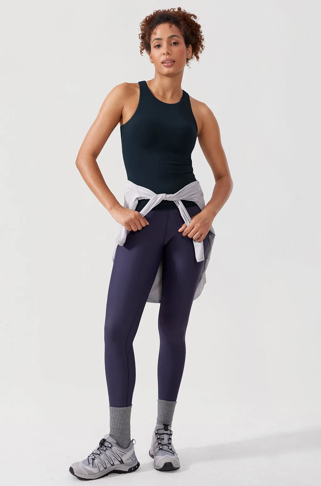 Waist Length Racerback Tank Top